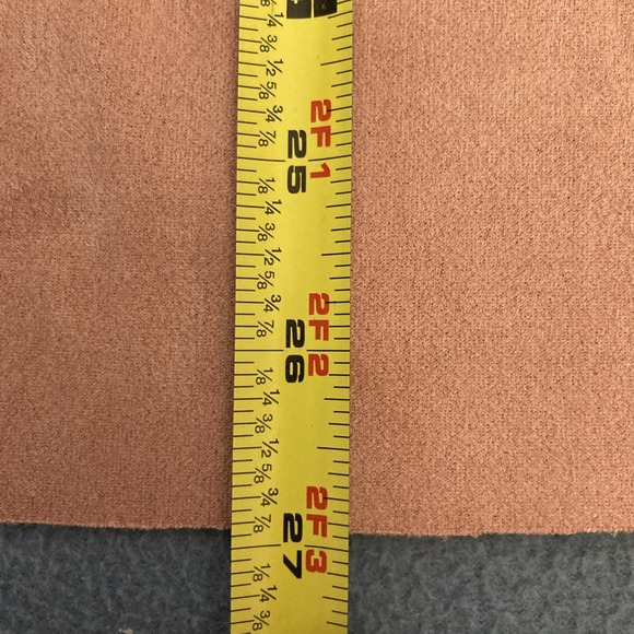 Vocal USA Pink Faux Suede Open Front Coatigan w/Studded Fringe & Pockets - 1X - Picture 10 of 10